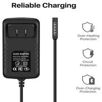 Surface RT Charger 24W - Replacement AC Charger Adapter 12V 2A For  Microsoft Surface RT 10.6" Windows Table,Power Supply 2