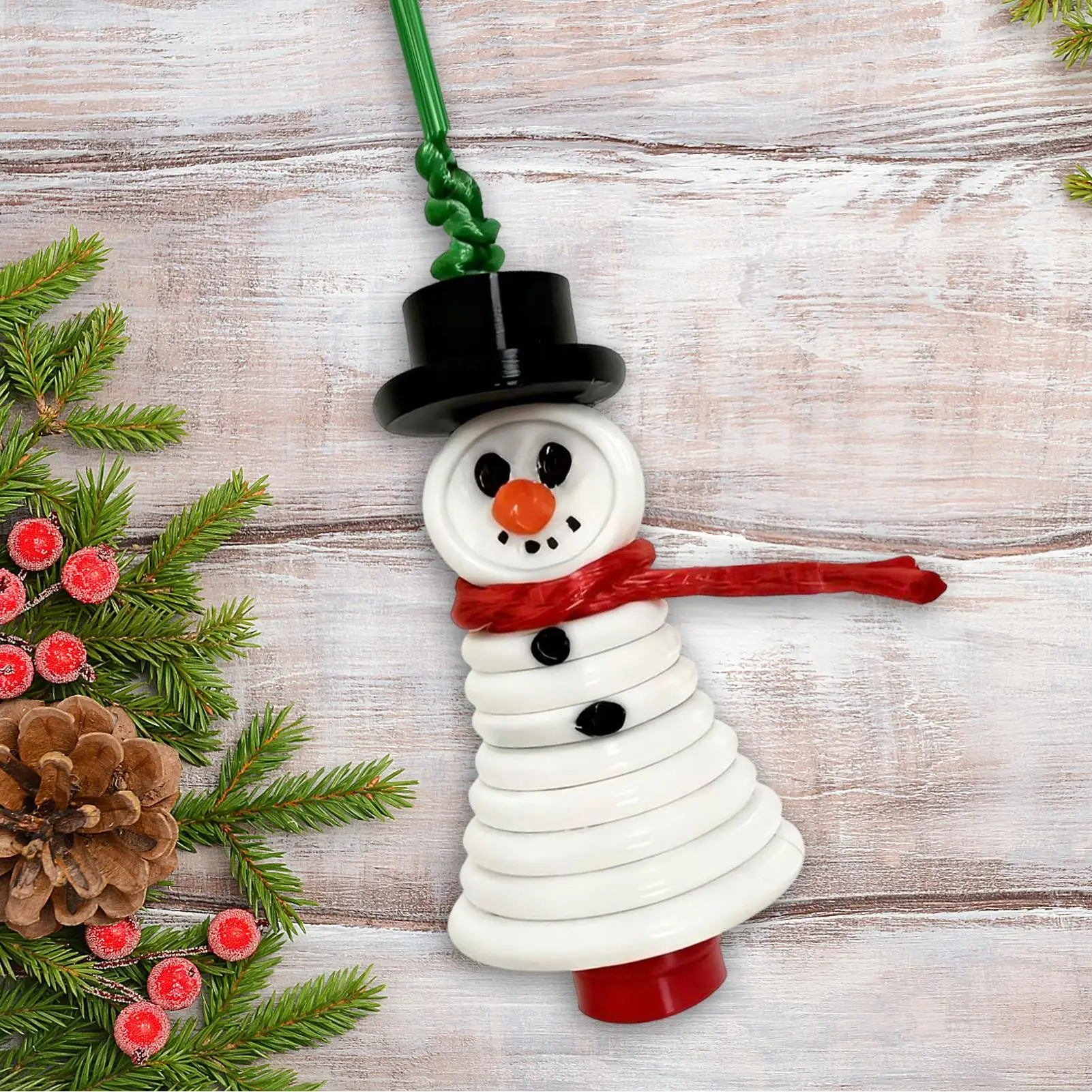 Christmas Santa Angel Snowman Button Ornament Kits Party  Christmas Tree Pendant Charm Decoration Craft DIY Gift Making supplies