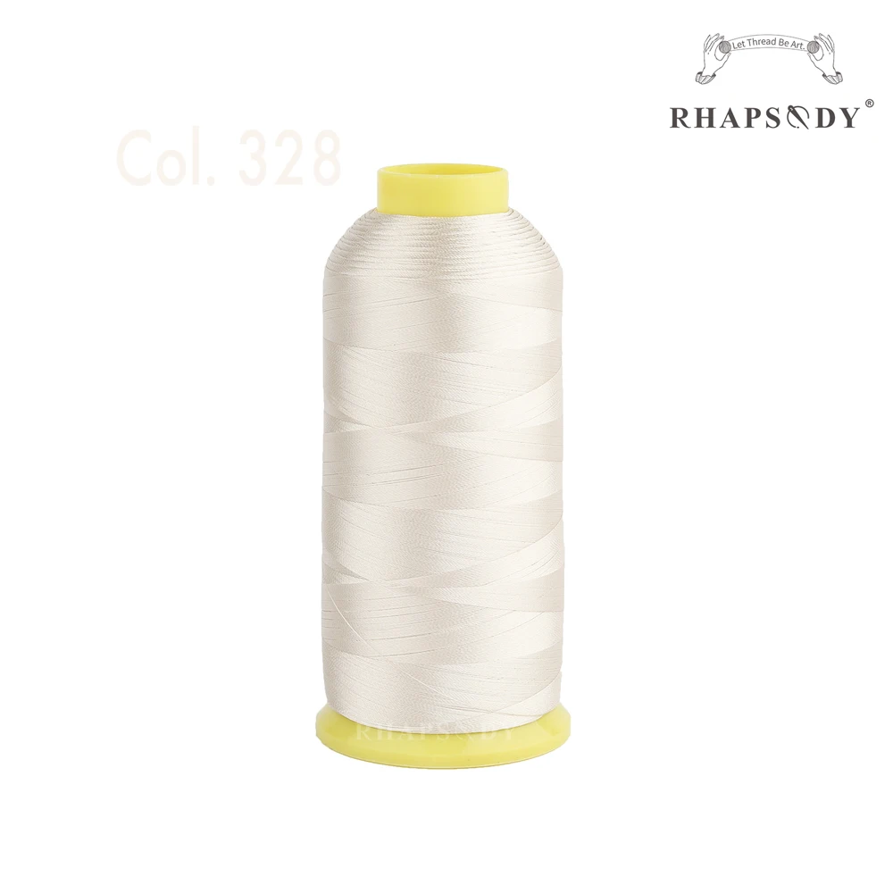 Rhapsodie neue Farben 5000 d2 40wt m Polyester Stick garn für Bruder/Sänger Maschine Haushalts nähen mit guter Qualität – Detail 30