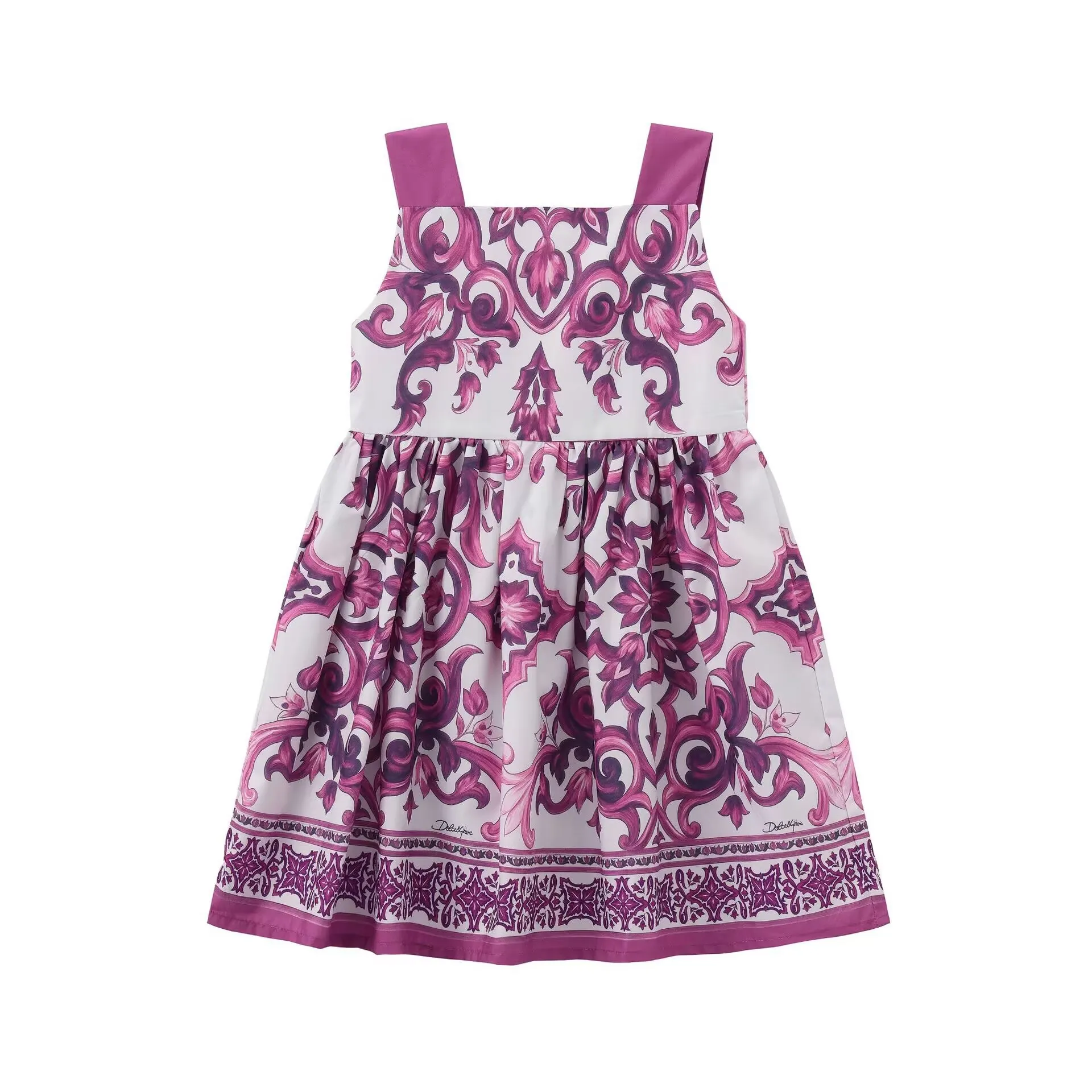 Kids Party Dresses For Girls Printed Evening Princess Girls Dresses Birthday Young Girls Clothes Vestido Menina Children Dresses - 6