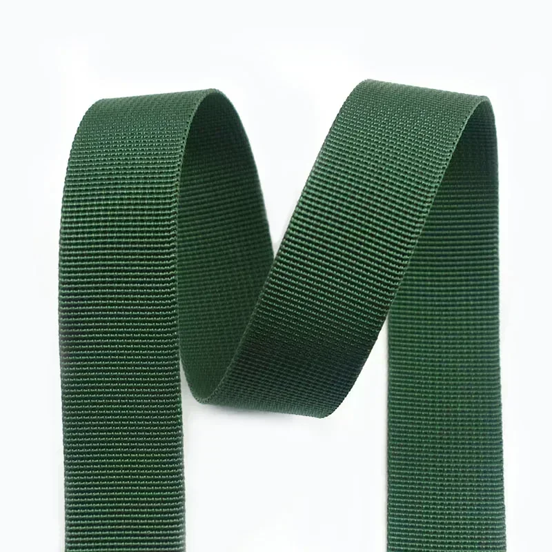Durable Nylon Webbing Strap for Sewing and DIY Accessories, 5 Meters, 20-50mm Width