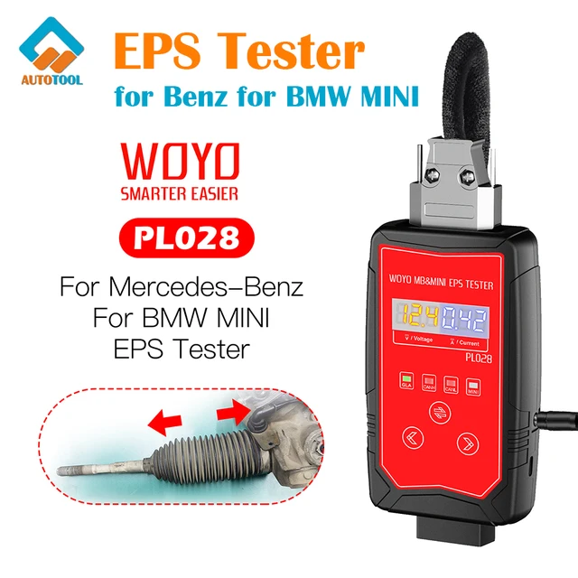 PL028 EPS Tester For Benz for BMW MINI R56 Cooper Car Diagnostic Tool Wheel Steering Motor Simulate Torque Sensor Suspension Tes 1