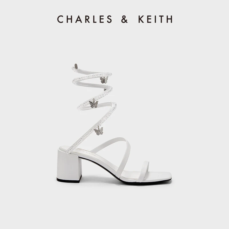 

CHARLES&KEITH King of Glory collaboration Series Diao Cicada style Butterfly Dance Shoes Women shoes CK1-60920352