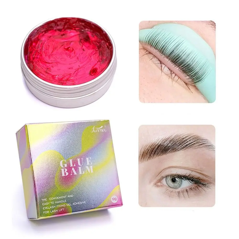 

1PC Eyelash Fixing Adhesive Lash Lift Glue Solid Gel Non-irritating Fragrant Eyebrow Solid Glue Lifting Lashes Balm Makeup Tools