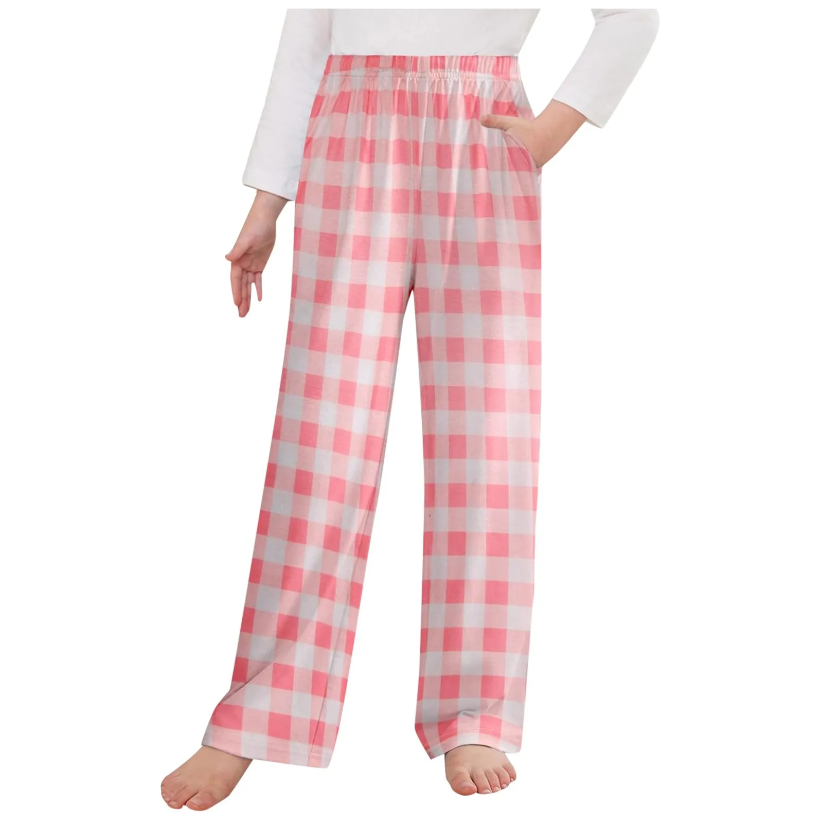 "Children's Relaxed Pants Soft And Comfortable Sleepwear Bottoms For Home And Outdoor Wear" Clothes for Kids Size 8 Girls