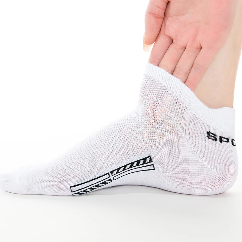 Cotton Socks Casual Socks Breathable Socks 5 Pairs Men Women Summer