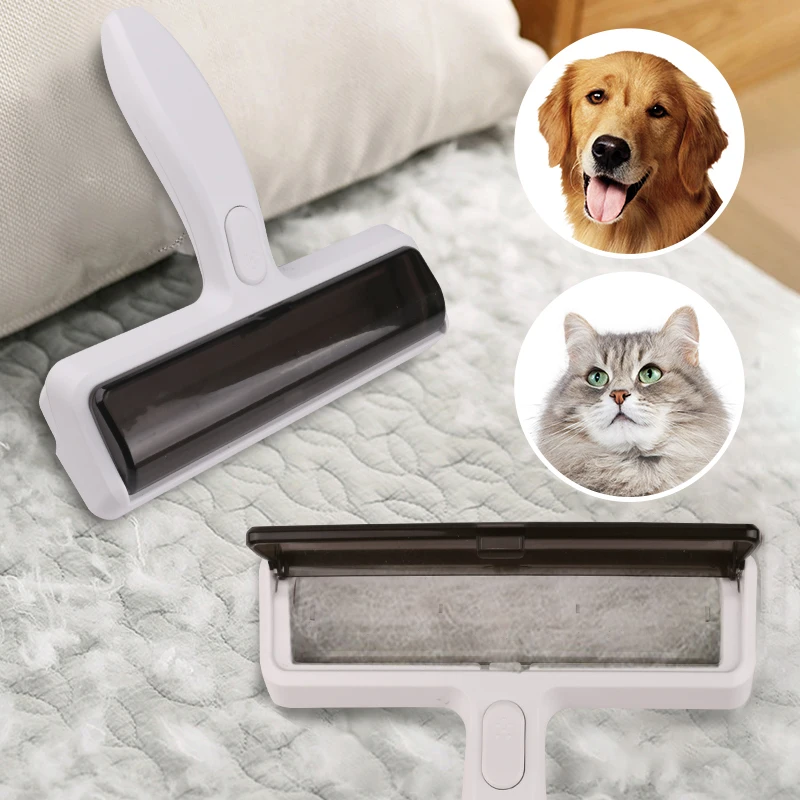 

Средство для удаления шерсти домашних животных, средство для удаления шерсти собак и кошек с самоочищающейся основой, эффективный инструмент для удаления шерсти животных, идеально подходит для Furni