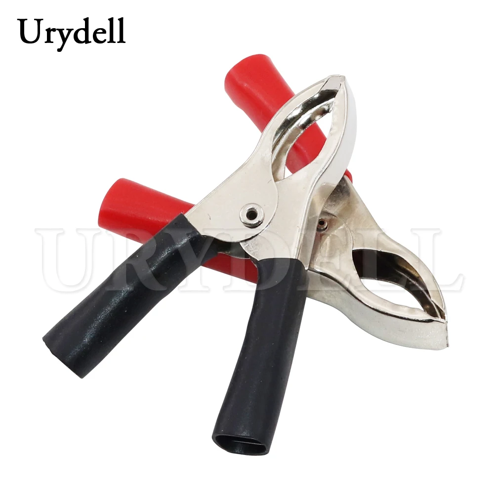 10pcs 50mm 70mm Alligator Clips car Battery Clamps Insulated Crocodile Clips Low Voltage Wire Lead Test Clamps