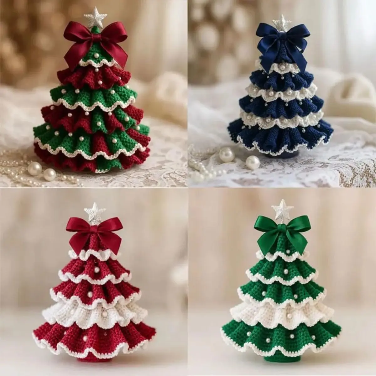Crochet Christmas Tree Kit 1