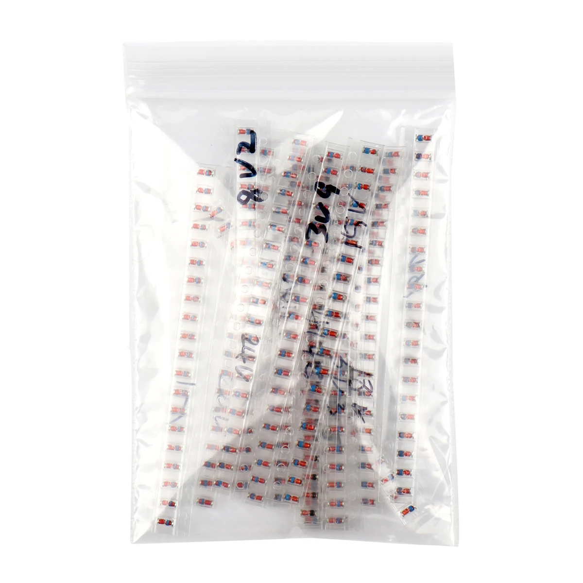 300 Teile/los LL34 SMD Zener Diode Assorted Kit 1/2W 3V-24V 1N4148 15 Werte x 20Pcs Assorstment Kit – Detail 15