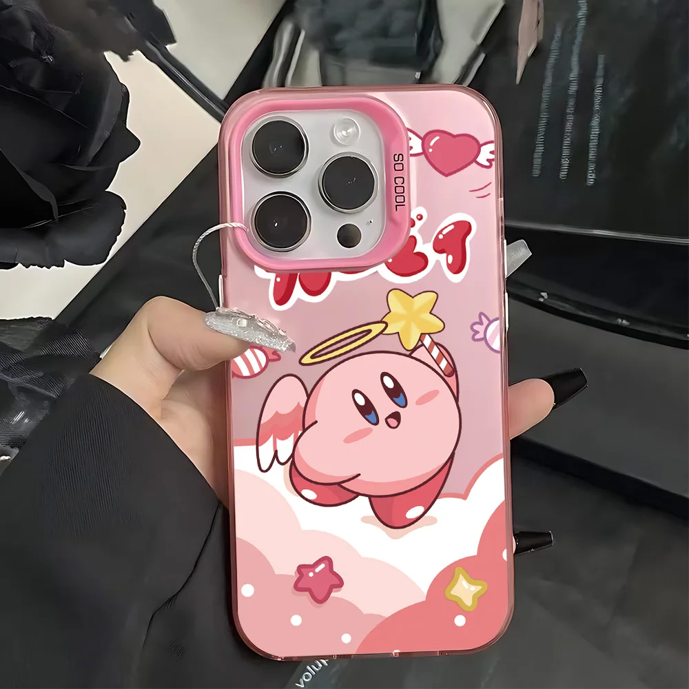 Adorable Pink Kirby Phone Case - Cute and Stylish Protective Cover