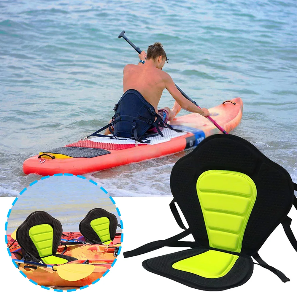 SUP Paddle Board Seat Adjustable Stand Up Paddle Board Seat Padded Canoe Backrest Seat for Kayaking Canoeing Rafting Fishing