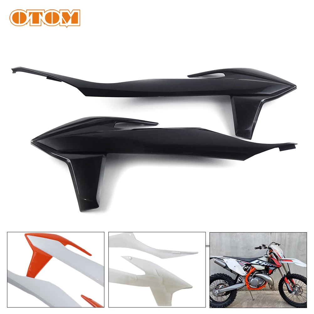 

OTOM Motorcycle Fuel Tank Guard Front Radiator Shrouds Cover Fairing Cowl Side Panel Protection For KTM SX SXF XC XCF 250 450 19