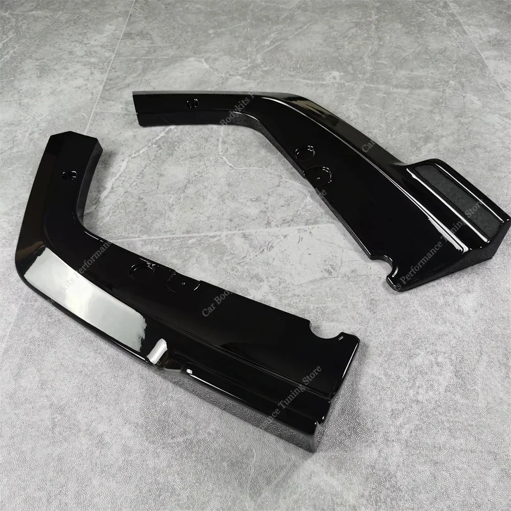 Bmw X6 G06 M 퍼포먼스 스타일 리어 범퍼 스플리터 립 리어 디퓨저 X6 30d 40d 40i M50i M50d 바디킷 2019-2023 Pre-LCi