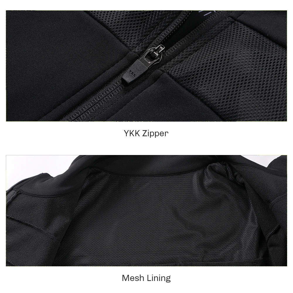 RION Windbreaker Thermal Cycling Jacket Man Winter Bicycle Clothing Windshield MTB Reflective Bike Jackets for Men Maillot cycling jacket cycling clothes reflective jacket
