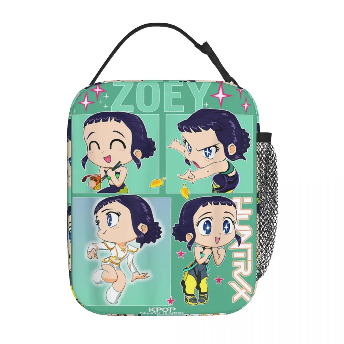 Zoey K-Pop Demon Hunters Lunch Bag Cute Lunch Box For Child Beach