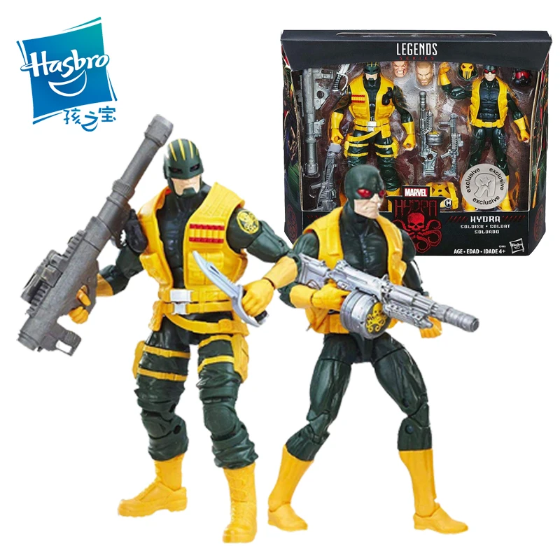 

Hasbro Marvel Authentic Originals Hydra Soldiers Movie & Anime Peripherals Collectible Models Children's Gifts Robots Model Toys