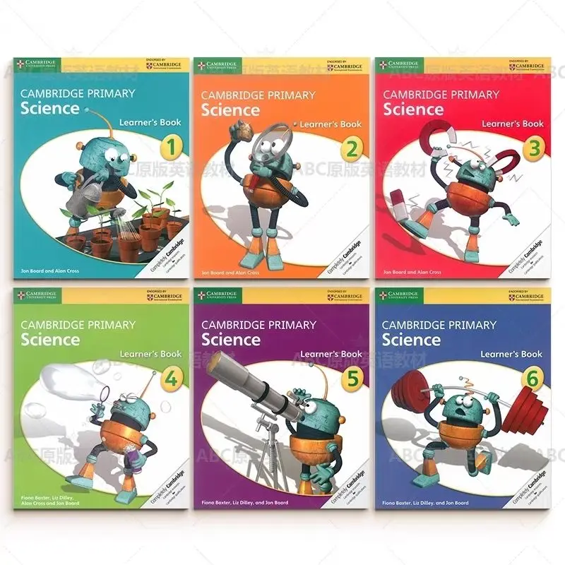 

Cambridge Primary Science1-6 Student Book+Workbook