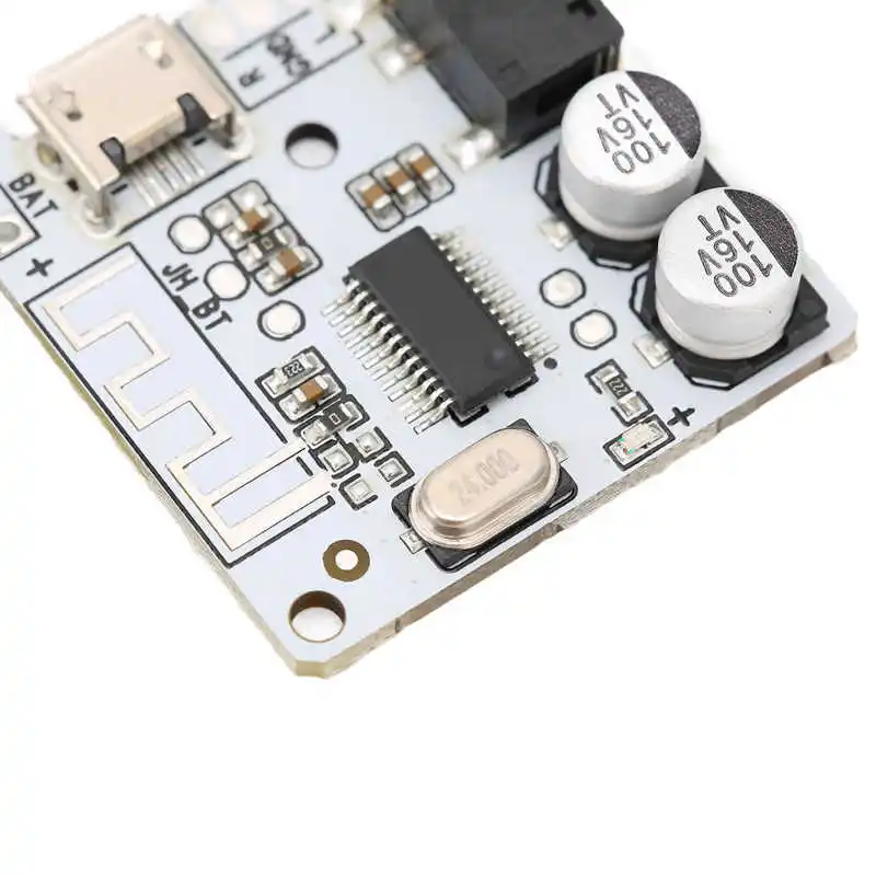 사운드 수신기 보드 자동차 스피커 앰프 모듈 3.7 ? 5V LED 표시기 DIY 용