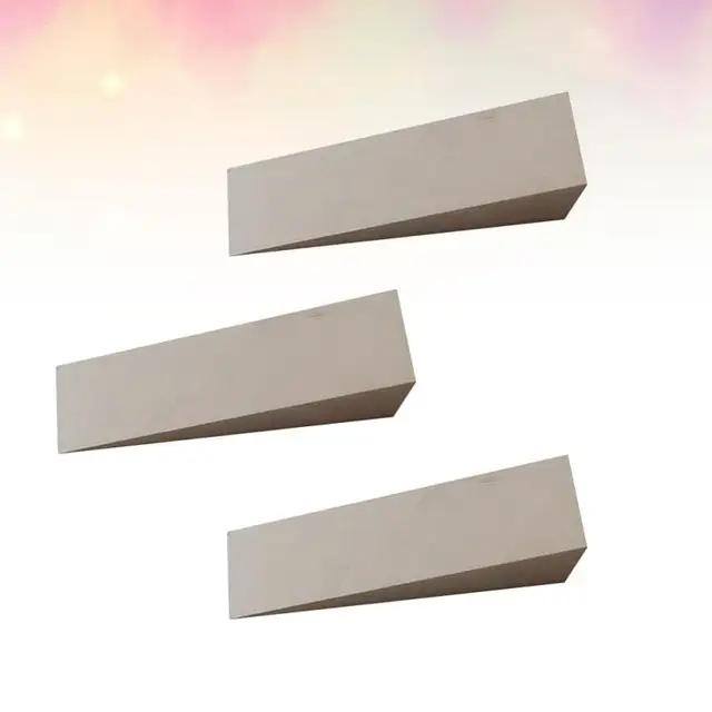 10 Cunei In Legno Per Fermaporte - 10x3x3 Cm, Antiscivolo, Per Mobili, Porte, Cucina, Ufficio - Foto 9