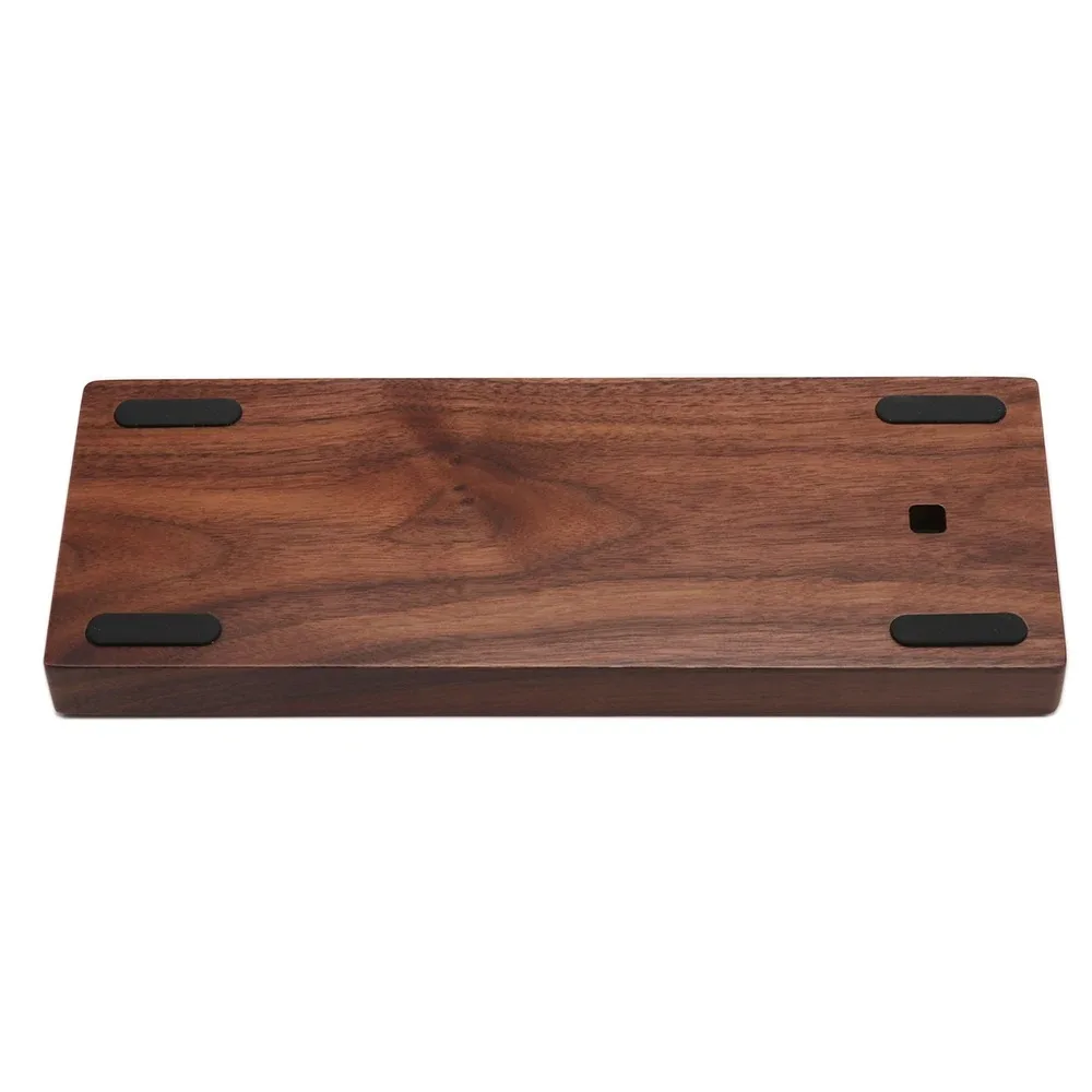 Premium Wooden Keyboard Case with Wrist Rest for 60% Mechanical Keyboards - High Quality Finish