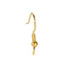 100pcs/lot Stainless Steel DIY Earrings Hooks Gold Silver Color Jewelry Handmaking Accessories 5