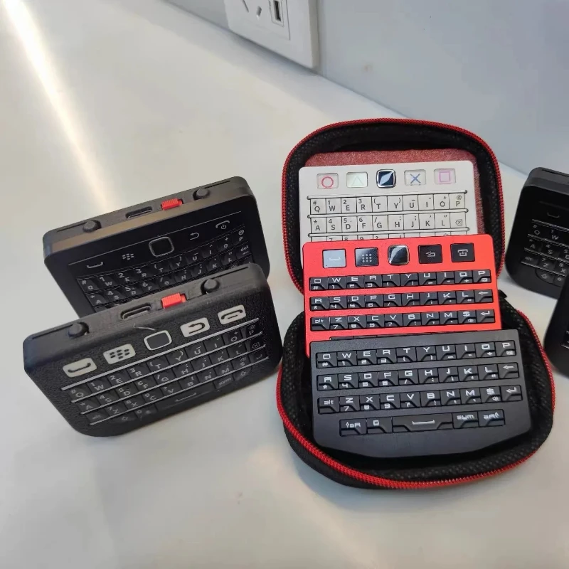 새로운 블랙베리 Q10/P9981 미니 트랙패드 키보드 Costom 듀얼 모드 블루투스 ZMK 키보드 마우스 게임 키보드 통합