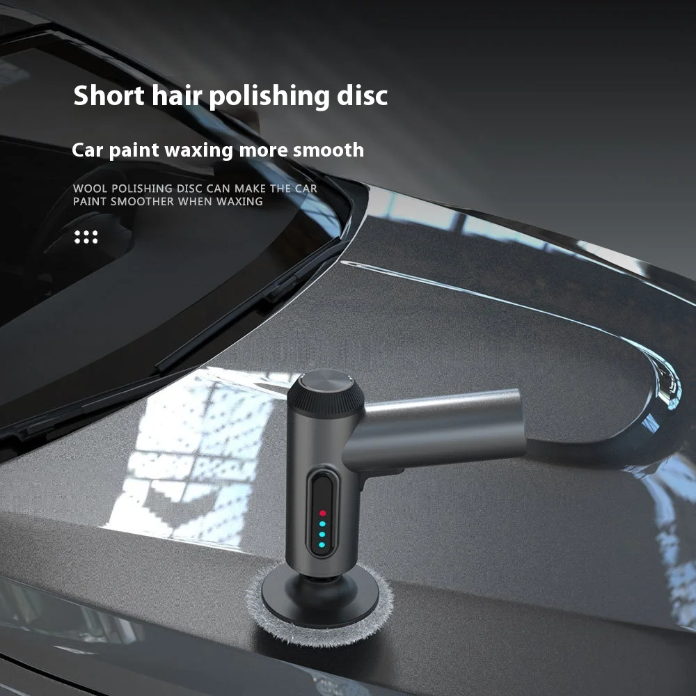 Wireless Car Polishing Machine Waxing Artifact Digital Display Electric Tool Grinding Glaze Sealing Small Floor Grinding Home