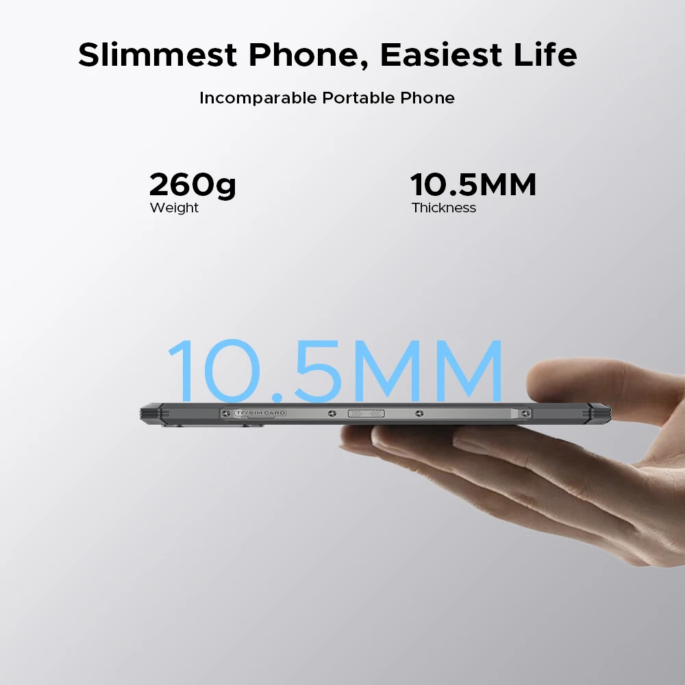 World Premiere DOOGEE Blade GT Rugged Phone 6.72'' FHD+ 120Hz LED Light Effect 12GB RAM 256GB ROM 5500mAh Battery Android 14 4