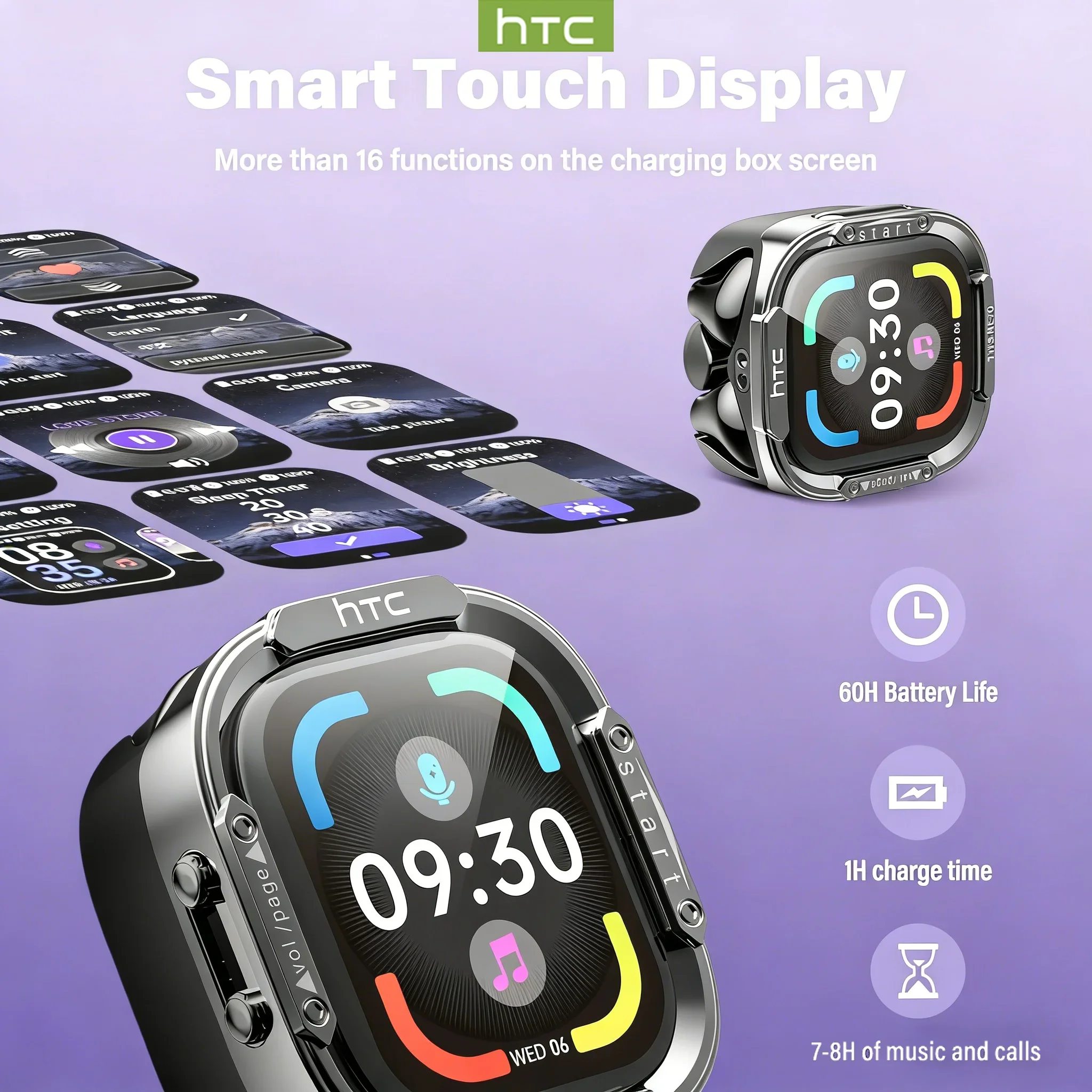 HTC NE70 Wireless Earbuds