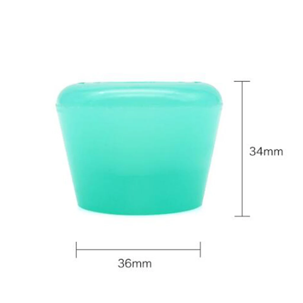 1Pcs Durable PU Roller Skate Toe Stops Lnline Skates Brake Block Pad Anti-Slip Safety Toe Stoppers Skating Practice Training Aid
