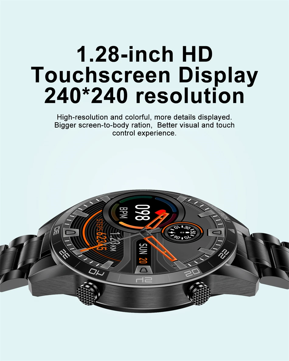 LIGE New BW0189 PRO Smart Watch Men Bluetooth Call Watch