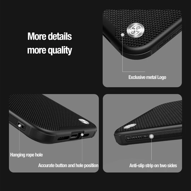 Nylon Fiber Nillkin Iphone Xr Case Apple IPhone XR NILLKIN Matte