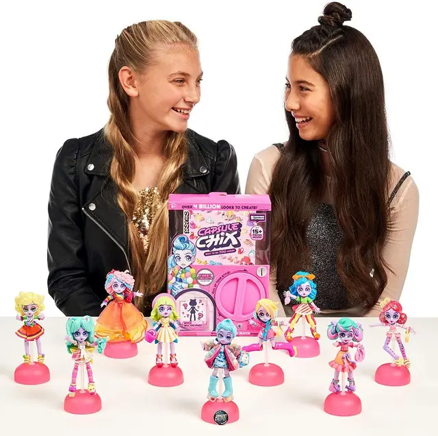 New Capsule Chix Shimmer Surge Collection Doll Surprise Dolls for Girls Children Toys Sets for Dolls Action Figure Anime 5