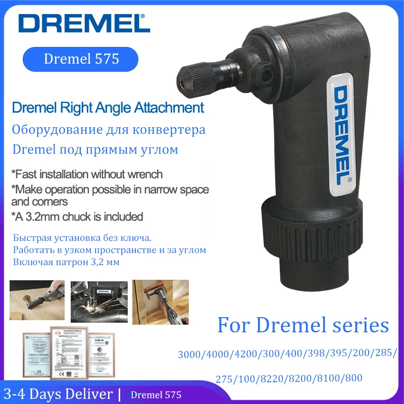 Convertitore Ad Angolo Retto Dremel Originale Attacco Smerigliatrice Elettrica Convertitore Ad Angolo Retto Per Dremel 3000/4000/4200/8220/8200