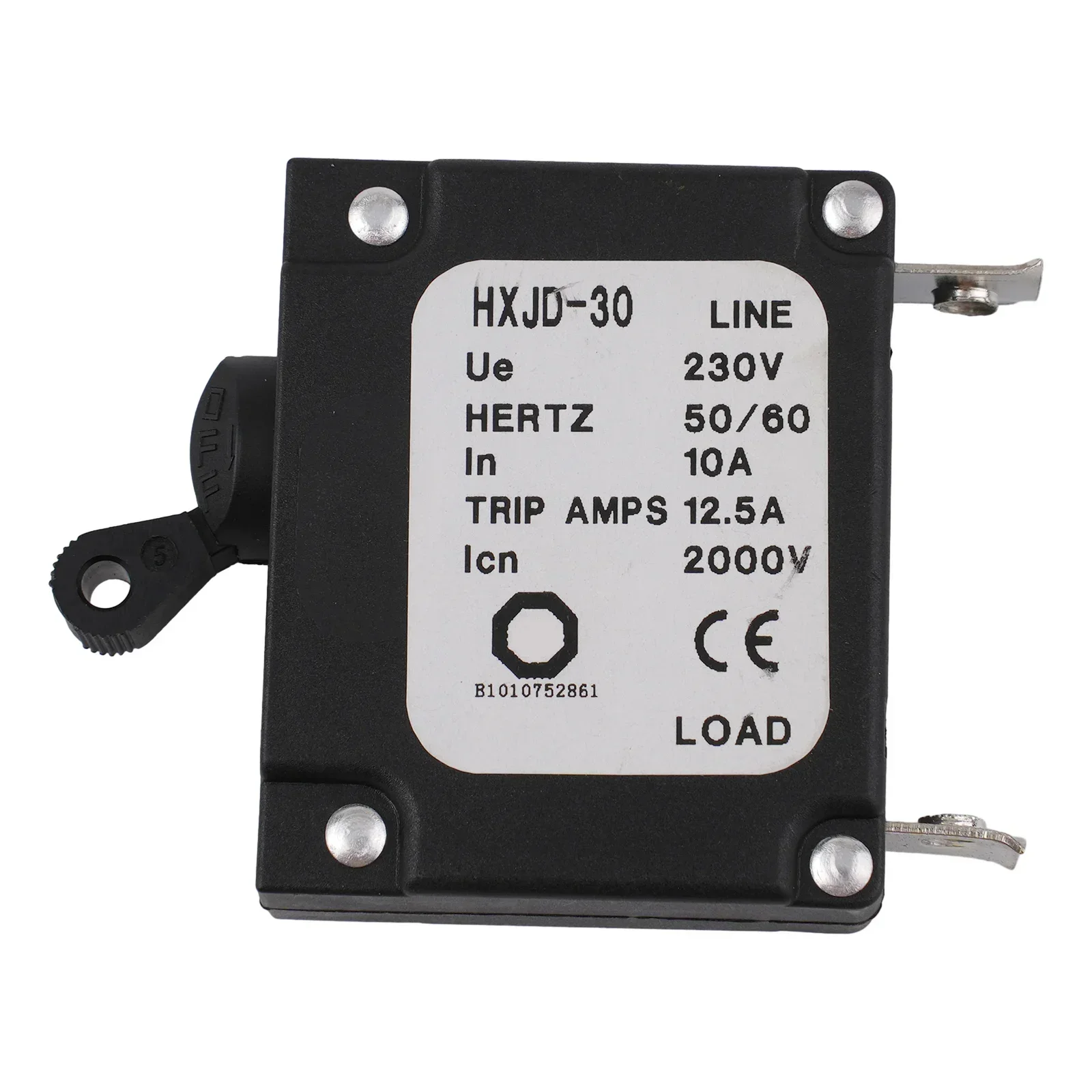 AC 230V 10A Generator Circuit Breaker 168F/170F/ 2KW-3KW Generator Short Circuit Overload Protection Equipment Protector