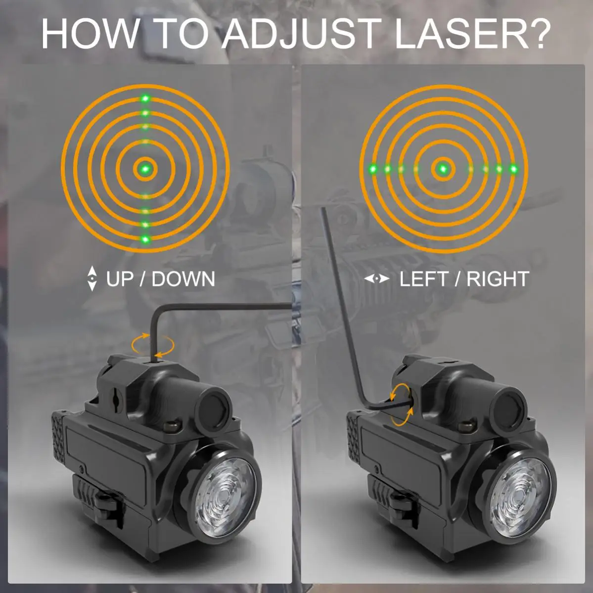 Tactical Flashlight Rechargeable 800 Lumen Mini Flashlight For Gun 20MM Width Picatinny Rail 3 Modes Waterproof LED Flash Light led flashlight mini flashlight led flashlights mini led flashlight led torch light