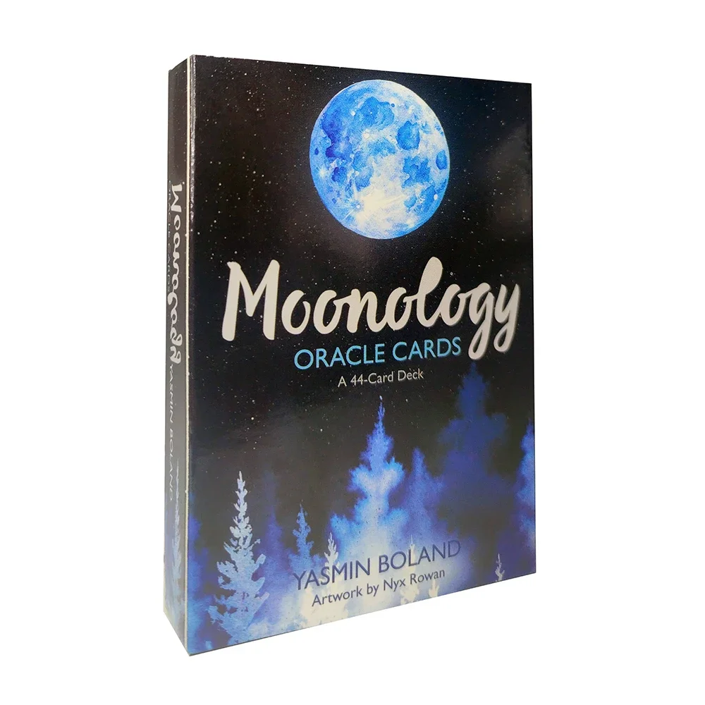 

new Moonlogy Divination Cards Oracle Cards Tarot Deck Moon Card 44 Card with PDF Guidebook Tarot Cards for Beginners