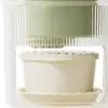 Mini Hand Crank Ice Crusher Ice Shaver Enjoy Ice Anywhere Crushed Ice Maker DIY with Ice Cube Tray and Ice Bowl for Camping Home 5