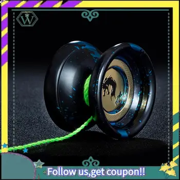 (New) Professional Butterfly Yoyo Alloy Responsive Yoyo 10 Ball Bearing Yoyo For Advanced Player With 10 Strings 1