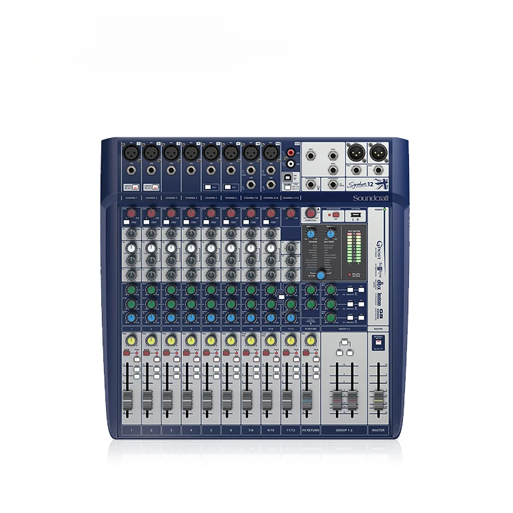 Top 5A 1:1 Mixer Multi-Track 12 Canali Di Qualità Superiore Simile Soundcraft Signature 12 Con Usb