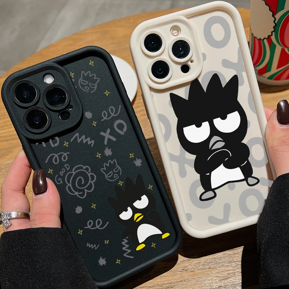 Bad Badtz-maru Handyhülle für Apple iPhone 17 Air 16 16e 15 14 Plus 13 12 11 iPhone 17 Pro Max X Xs XR 8 Softcover