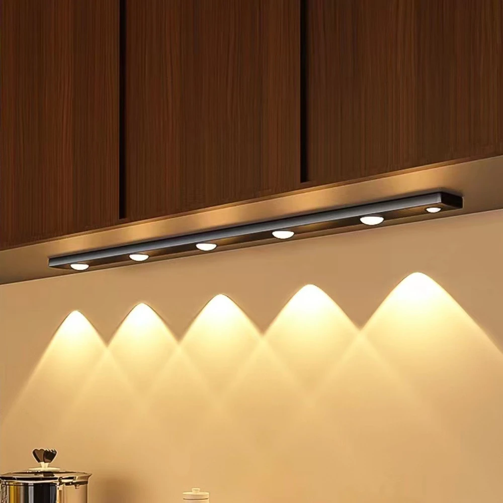 USB Rechargeable Motion Sensor Led Cabinet Light 20CM/30CM/40CM for Kitchen Wardrobe Cabinet decoration