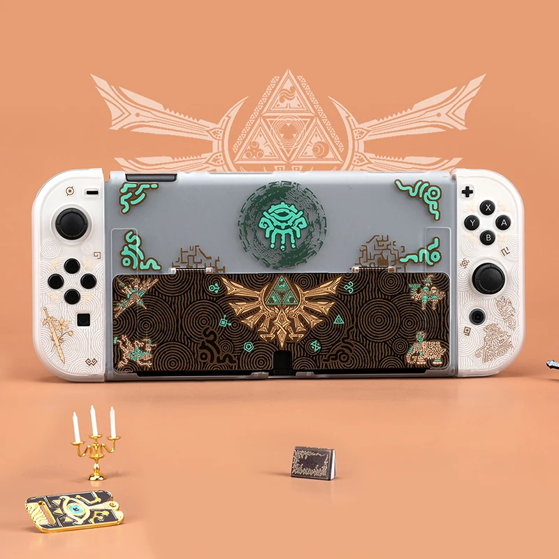 Custodia Oled Per Custodia Protettiva Zelda Per Nintendo Switch Custodia Rigida Per Pc Oled Custodia Per Controller Joy-Con Per Custodia Nintend Switc
