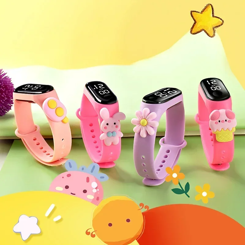 

Kids Watch For Boys Girls Life Waterproof Digital LED Sports Watch Student Children Electronic Watches Gift Clock