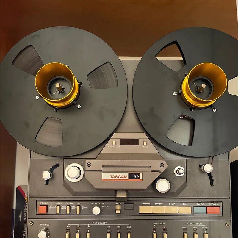 

1 пара 10-дюймовый Открыватель для Studer ReVox, открывающийся диск, алюминиевый сплав, съемный концентратор, адаптер, универсальная загрузка, открывающийся диск (B)