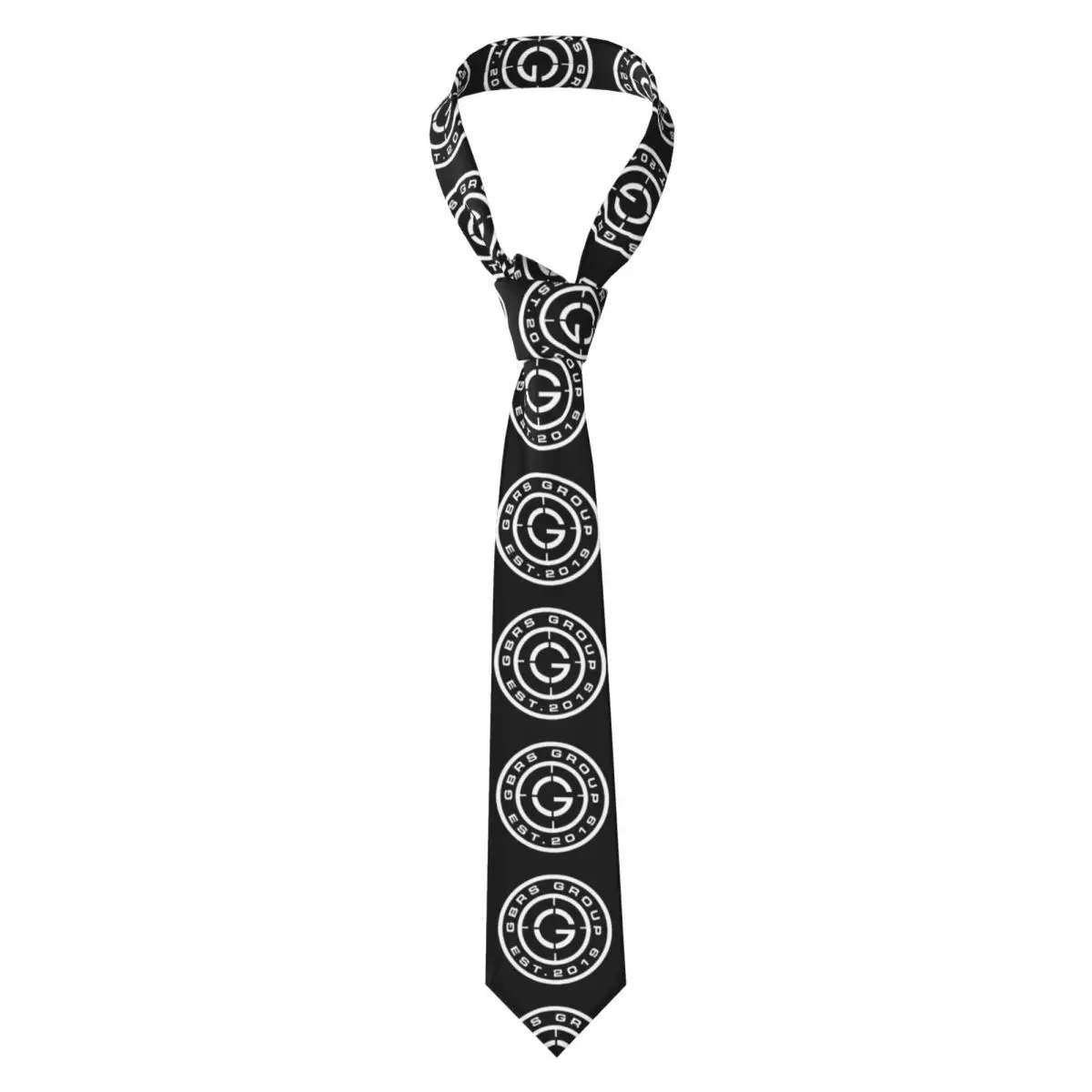 

GBRS Forward Observations Group Necktie Men Women Slim Polyester 8 cm Classic Neck Tie for Men Accessories Gravatas Wedding