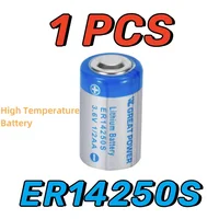 1PCS 150 Degrees Celsius High Temperature Lithium Battery ER14250S 3.6V 800mAh Replaces ER14250MR-145 14250 ER14250 1/2AA 1