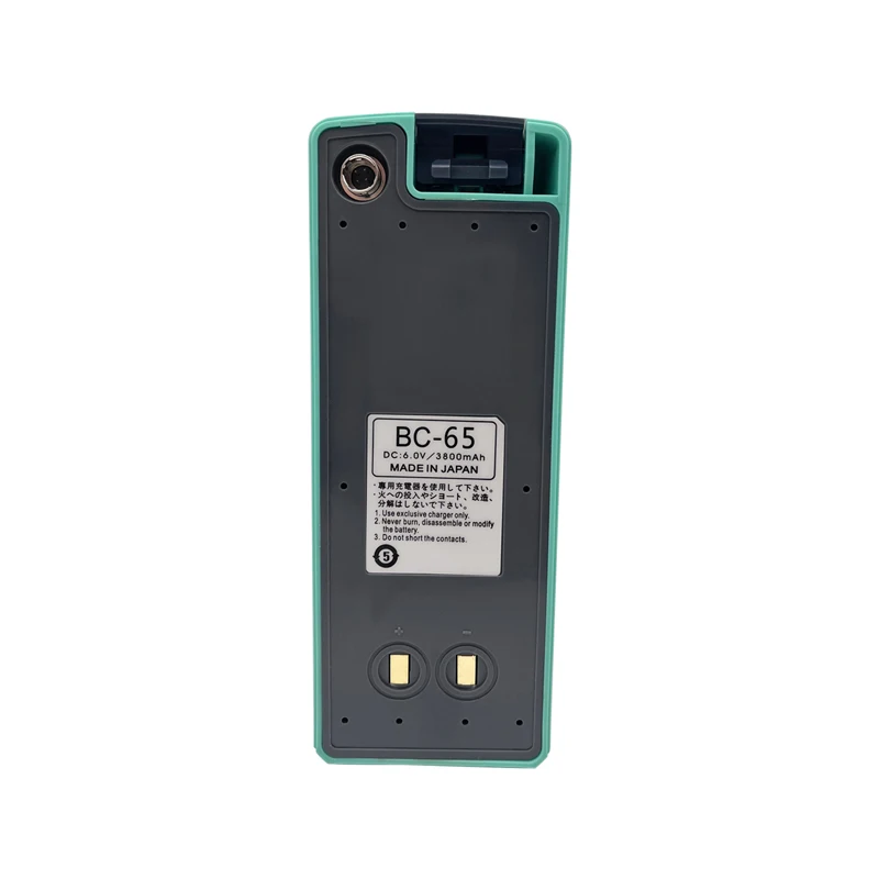 

BC-65 Battery for Nikon DTM-352 452 330 332 350 Total Stations Surveying 6V 3800mAh 4 Pins Green color Ni-MH Battery