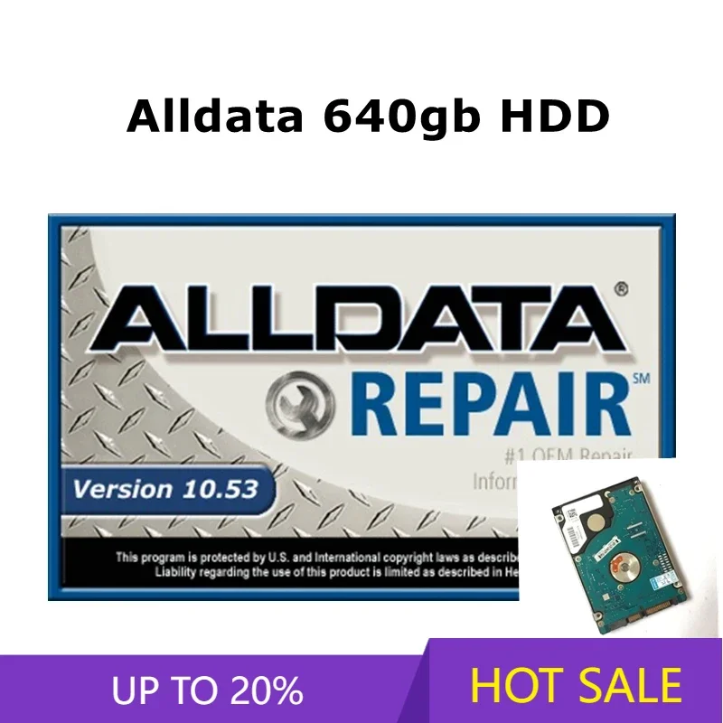 2024 Vendita Calda Alldata Software Di Riparazione Automatica 10.53V Tutti I Dati Automotive Tech Support Per Auto E Camion In 640Gb Hdd 3.1V Usb